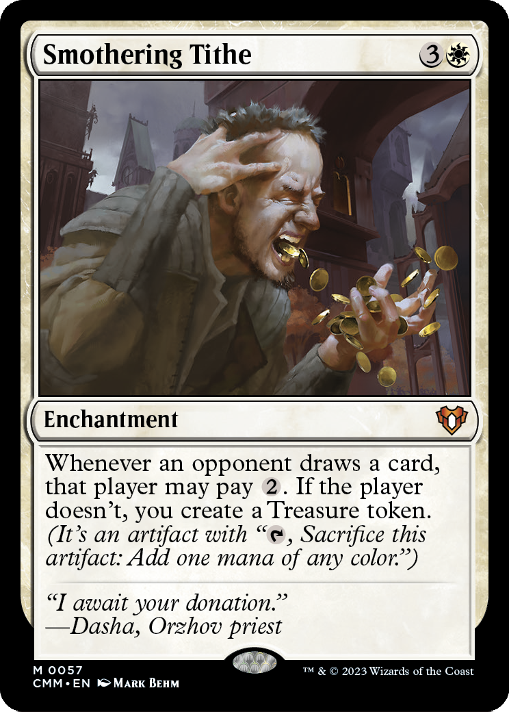 Smothering Tithe (CMM-057) - Commander Masters Foil