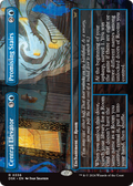 Central Elevator // Promising Stairs (Borderless) (DSK-336) - Duskmourn: House of Horror Foil