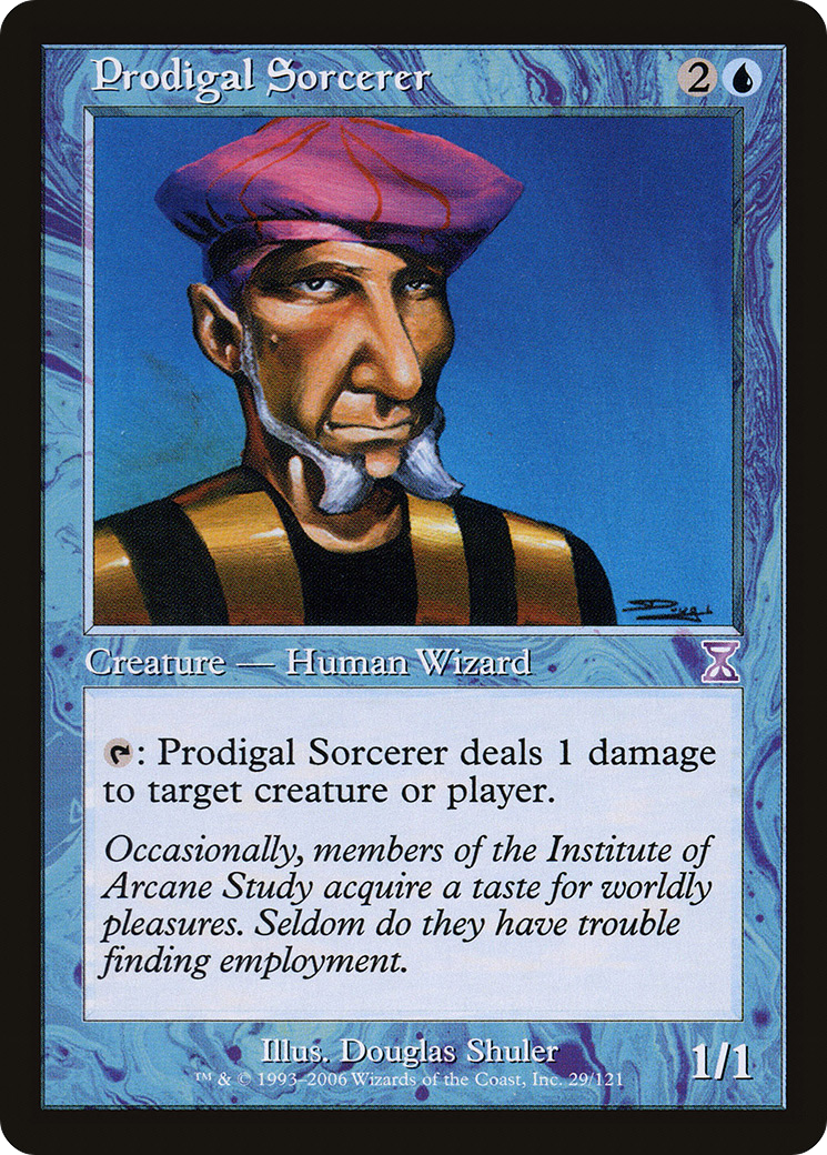 Prodigal Sorcerer (TSB-029) - Time Spiral Timeshifted
