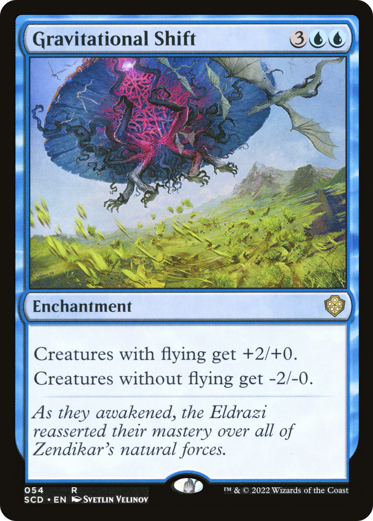Gravitational Shift (SCD-054) - Starter Commander Decks