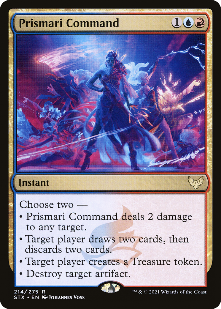 Prismari Command (STX-214) - Strixhaven: School of Mages Foil