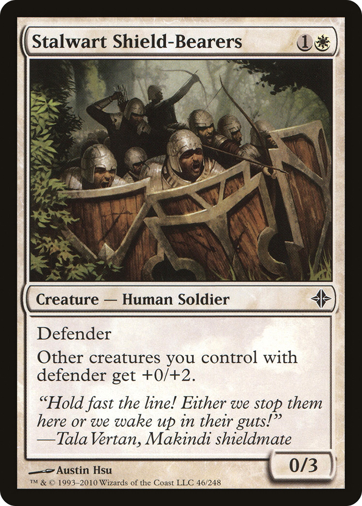 Stalwart Shield-Bearers (ROE-046) - Rise of the Eldrazi