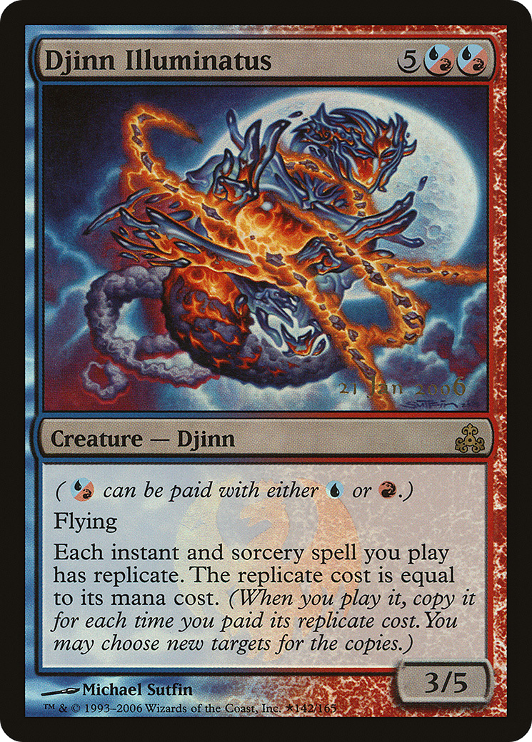 Djinn Illuminatus (PRE-142★) - Guildpact Promos Foil