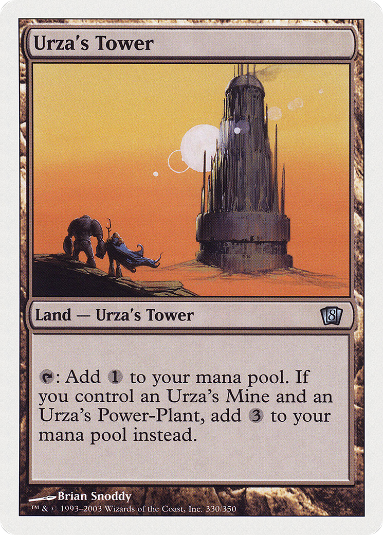 Urza's Tower (8ED-330) - 8th Edition