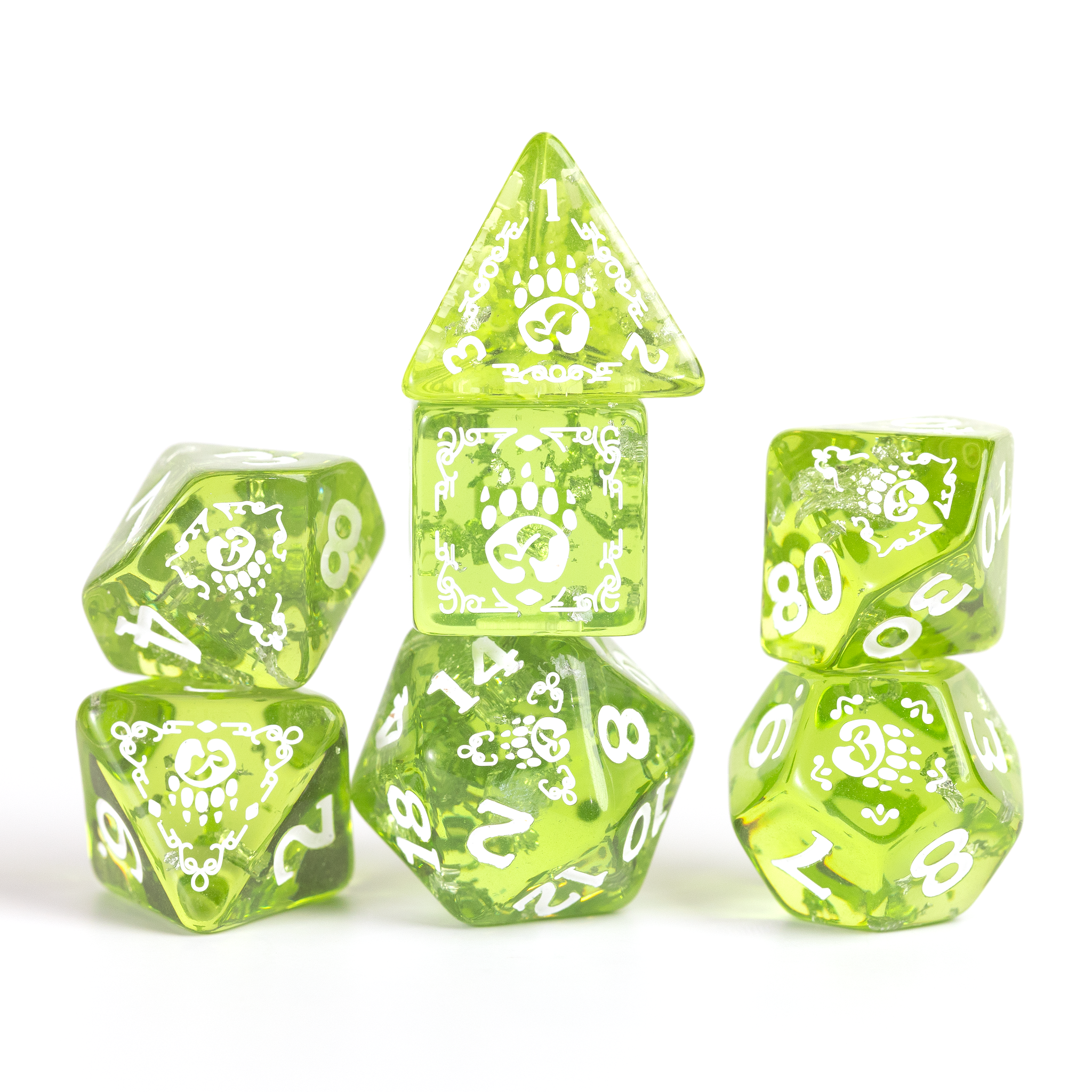 D&D Adventure Dice: Druid Green