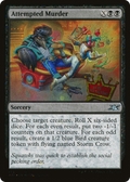 Attempted Murder (Galaxy Foil) (UNF-352) - Unfinity Foil
