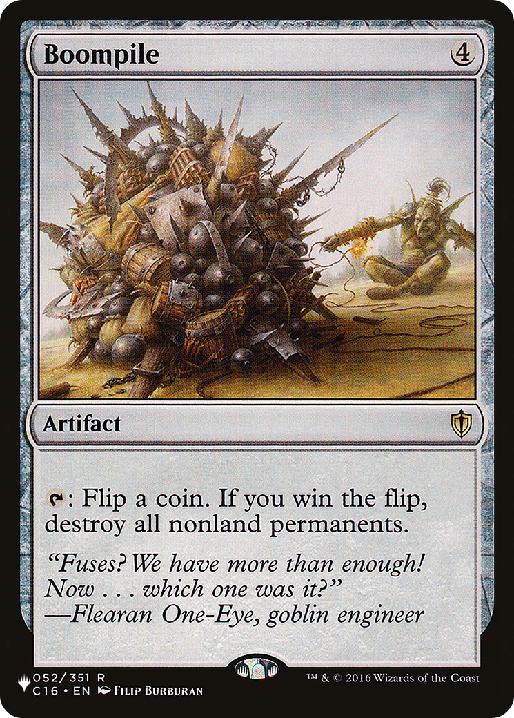 Boompile (LIST-C16-52) - The List