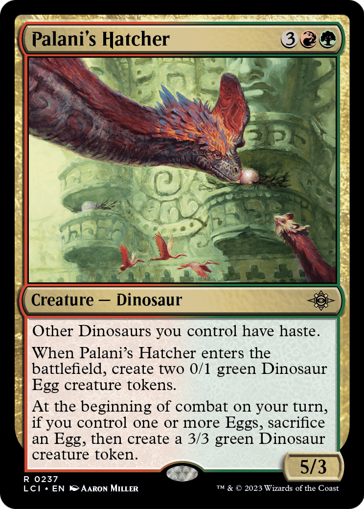 Palani's Hatcher (LCI-237) - The Lost Caverns of Ixalan Foil