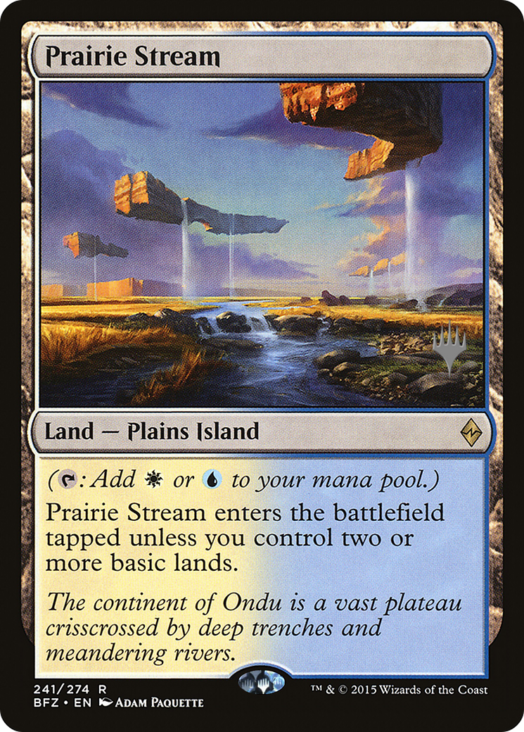 Prairie Stream (PPKHM-) - Battle for Zendikar Promos
