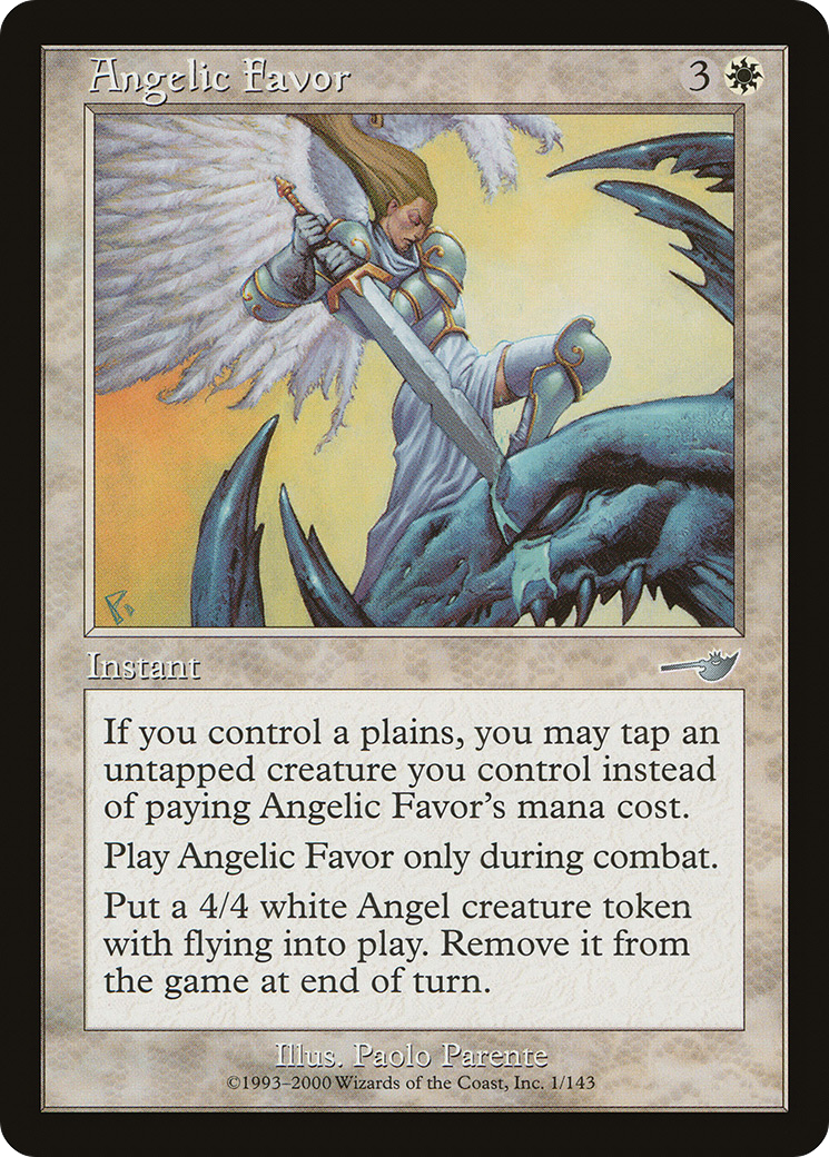 Angelic Favor (NMS-001) - Nemesis Foil