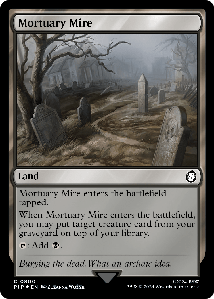 Mortuary Mire (Surge Foil) (PIP-800) - Fallout Foil
