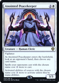 Anointed Peacekeeper (PRE-002) - Dominaria United Promos Foil