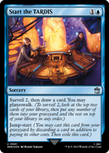 Start the TARDIS (Surge Foil) (WHO-661) - Doctor Who Foil
