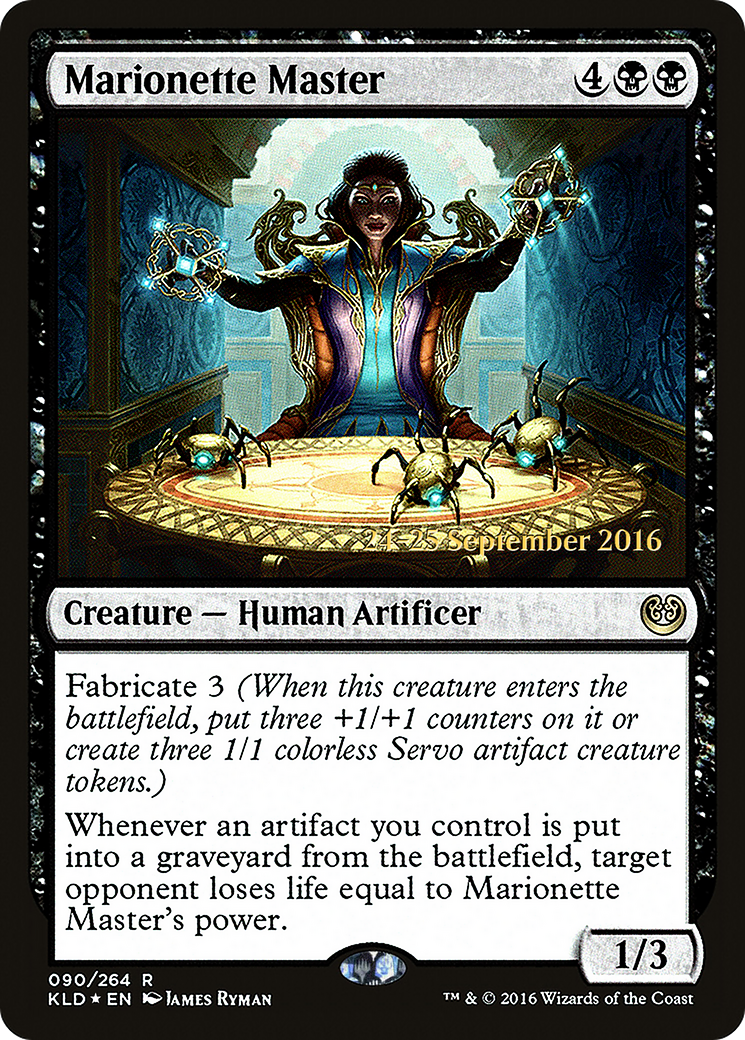 Marionette Master (PRE-90S) - Kaladesh Promos Foil