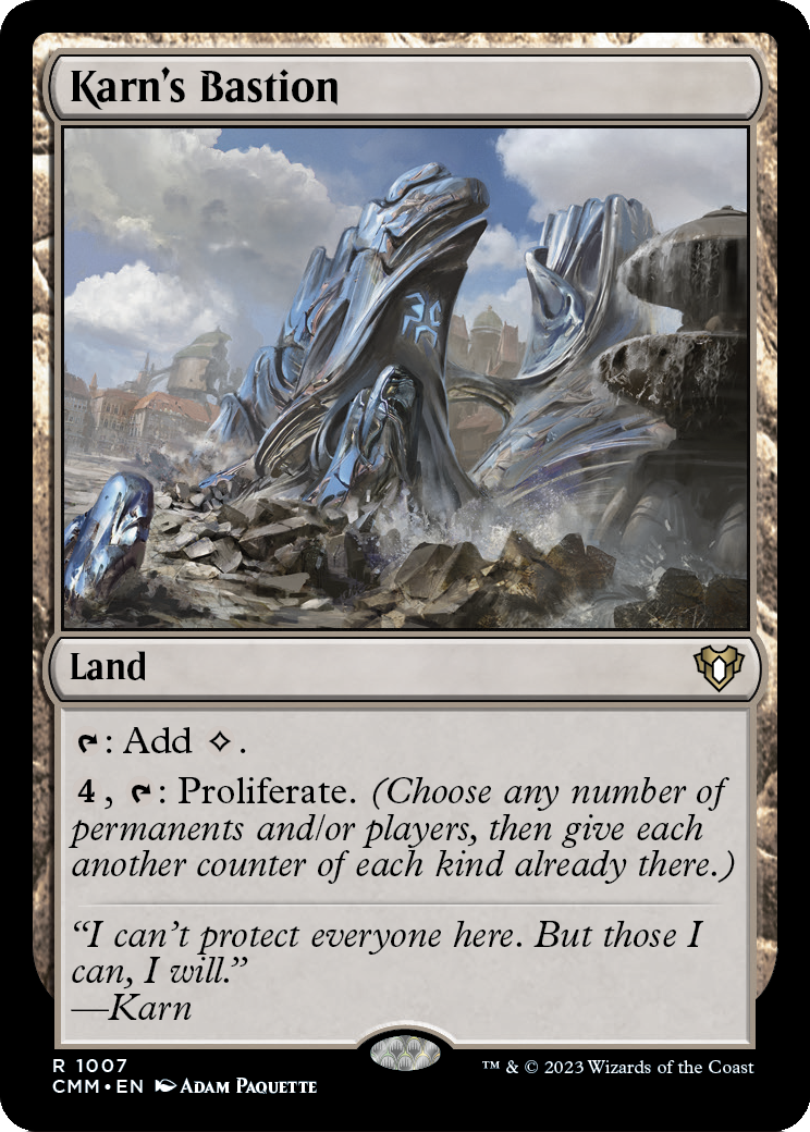 Karn's Bastion (CMM-1007) - Commander Masters