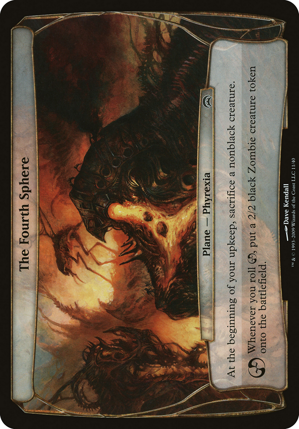 The Fourth Sphere (Planechase) (OVER-) - Planechase Planes