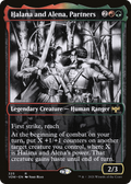 Halana and Alena, Partners (Showcase) (VOW-325) - Innistrad: Crimson Vow: (Showcase)