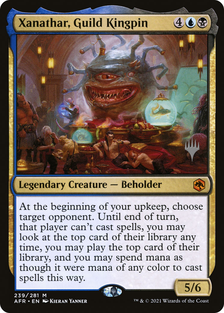 Xanathar, Guild Kingpin (PPAFR-239) - Adventures in the Forgotten Realms Promos