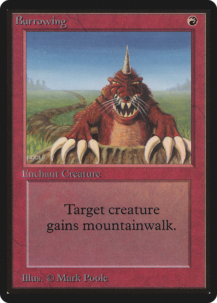 Burrowing (LEB-) - Limited Edition Beta