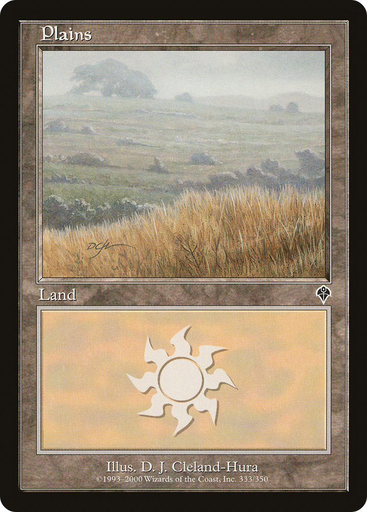 Plains (333) (INV-333) - Invasion Foil