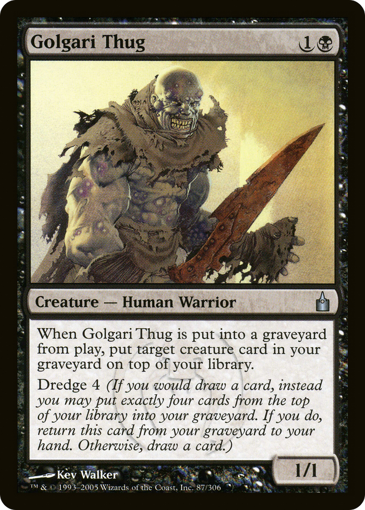 Golgari Thug (RAV-087) - Ravnica: City of Guilds