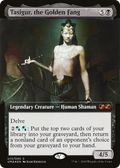 Tasigur, the Golden Fang (UMA:BT-U13) - Ultimate Box Topper: (Extended Art) Foil