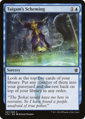 Taigam's Scheming (KTK-057) - Khans of Tarkir