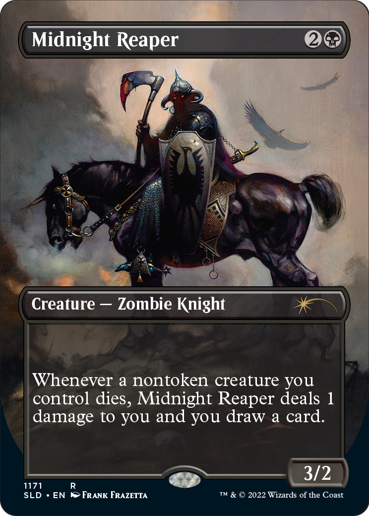 Midnight Reaper (SLD-1171) - Secret Lair Drop (Borderless)