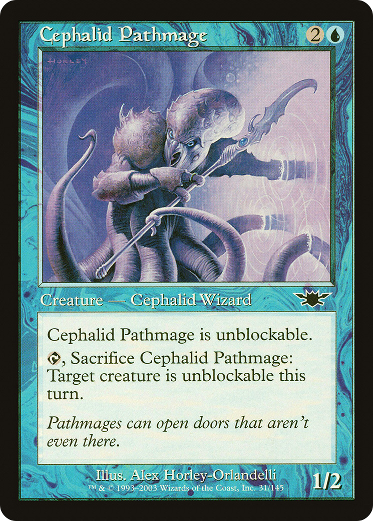 Cephalid Pathmage (LGN-031) - Legions Foil
