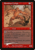 Bloodshot Cyclops (7ED-176★) - 7th Edition