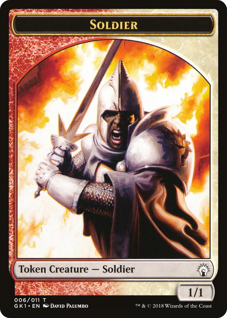 Soldier (002) // Goblin Token (GR1-2 // 4) - GRN Guild Kit Tokens