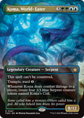 Koma, World-Eater (Borderless) (FDN-347) - Foundations Foil