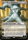 Karn, the Great Creator (Borderless) (BLC-073) - Bloomburrow Commander
