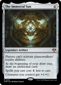 The Immortal Sun (CMM-393) - Commander Masters Foil