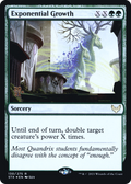 Exponential Growth (PRE-130S) - Strixhaven: School of Mages Promos Foil