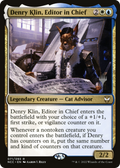 Denry Klin, Editor in Chief (PPSNC-071) - New Capenna Commander Promos Foil