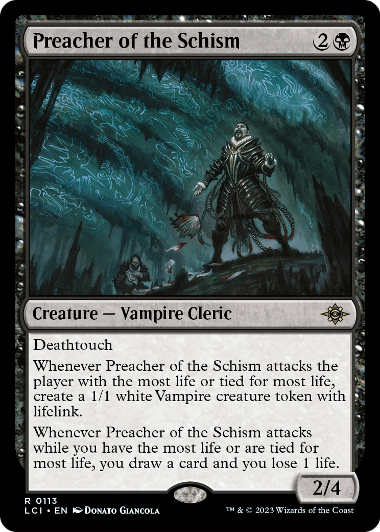 Preacher of the Schism (LCI-113) - The Lost Caverns of Ixalan Foil