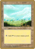 Plains (B) - 1996 Preston Poulter (4ED) (WCD-) - Pro Tour Collector Set