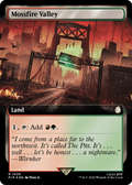 Mossfire Valley (Extended Art) (Surge Foil) (PIP-1029) - Fallout: (Extended Art) Foil