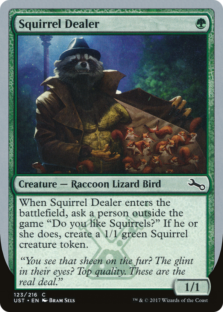 Squirrel Dealer (UST-123) - Unstable Foil
