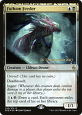 Fathom Feeder (PRE-203S) - Battle for Zendikar Promos: (devoid) Foil