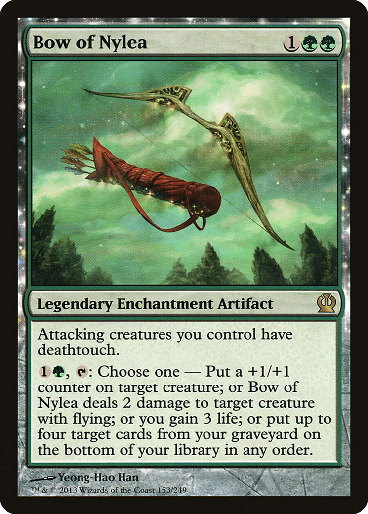 Bow of Nylea (THS-153) - Theros: (enchantment)
