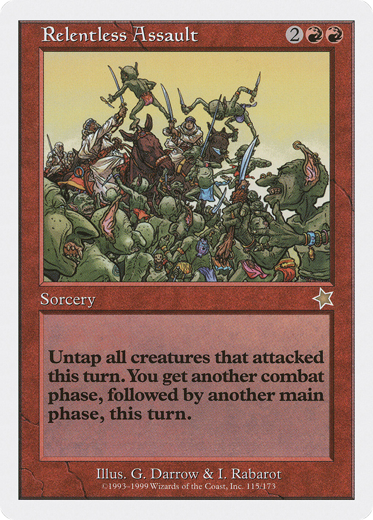 Relentless Assault (S99-115) - Starter 1999