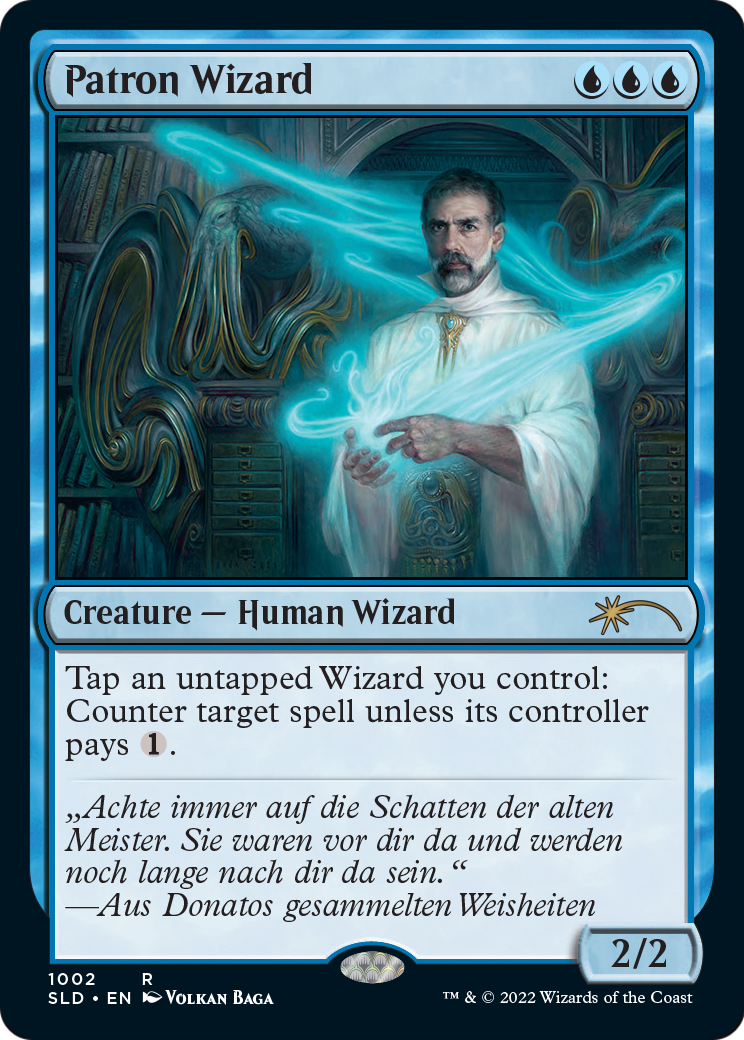 Patron Wizard (SLD-1002) - Secret Lair Drop