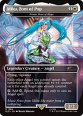 Miku, Font of Pop - Giada, Font of Hope (SLD-1586) - Secret Lair Drop / Miku, Font of Pop (Borderless)