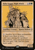 Baba Lysaga, Night Witch (Showcase) (CLB-414) - Commander Legends: Battle for Baldur's Gate: (Showcase)