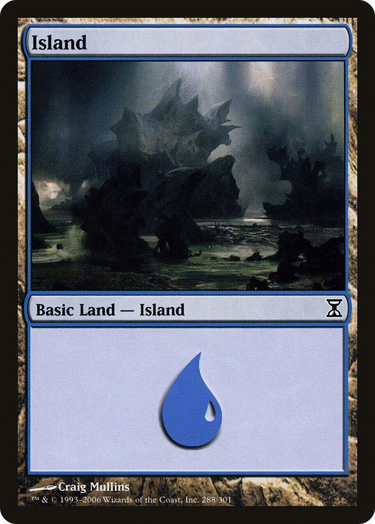 Island (288) (TSP-288) - Time Spiral Foil
