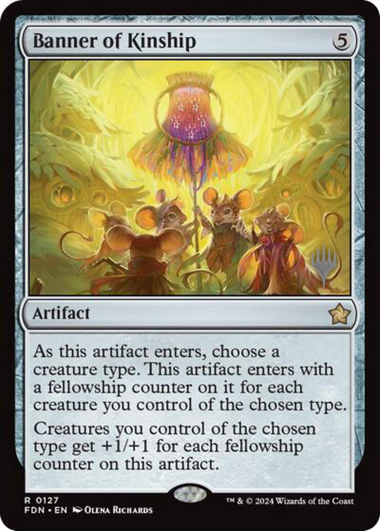 Banner of Kinship (PPDFT-127) - Foundations Promos Foil