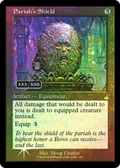 Pariah's Shield (Retro Frame) (Serial Numbered) (RVR-393) - Ravnica Remastered Foil