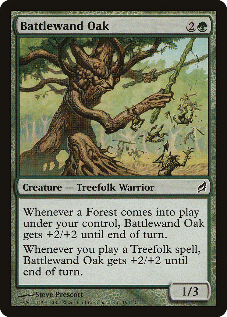 Battlewand Oak (LRW-197) - Lorwyn